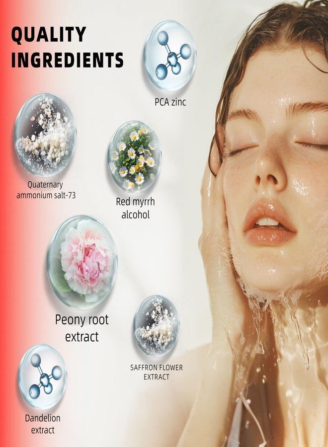 HKY Cooling Instant Soothing Facial Mask - Skin care Redness Relieving Deep Hydrating Pore Tightening with Zinc PCA, Botanical Peony, CoQ10, For Repair Skin Barrier(1 Box 12 Count) - Image 5